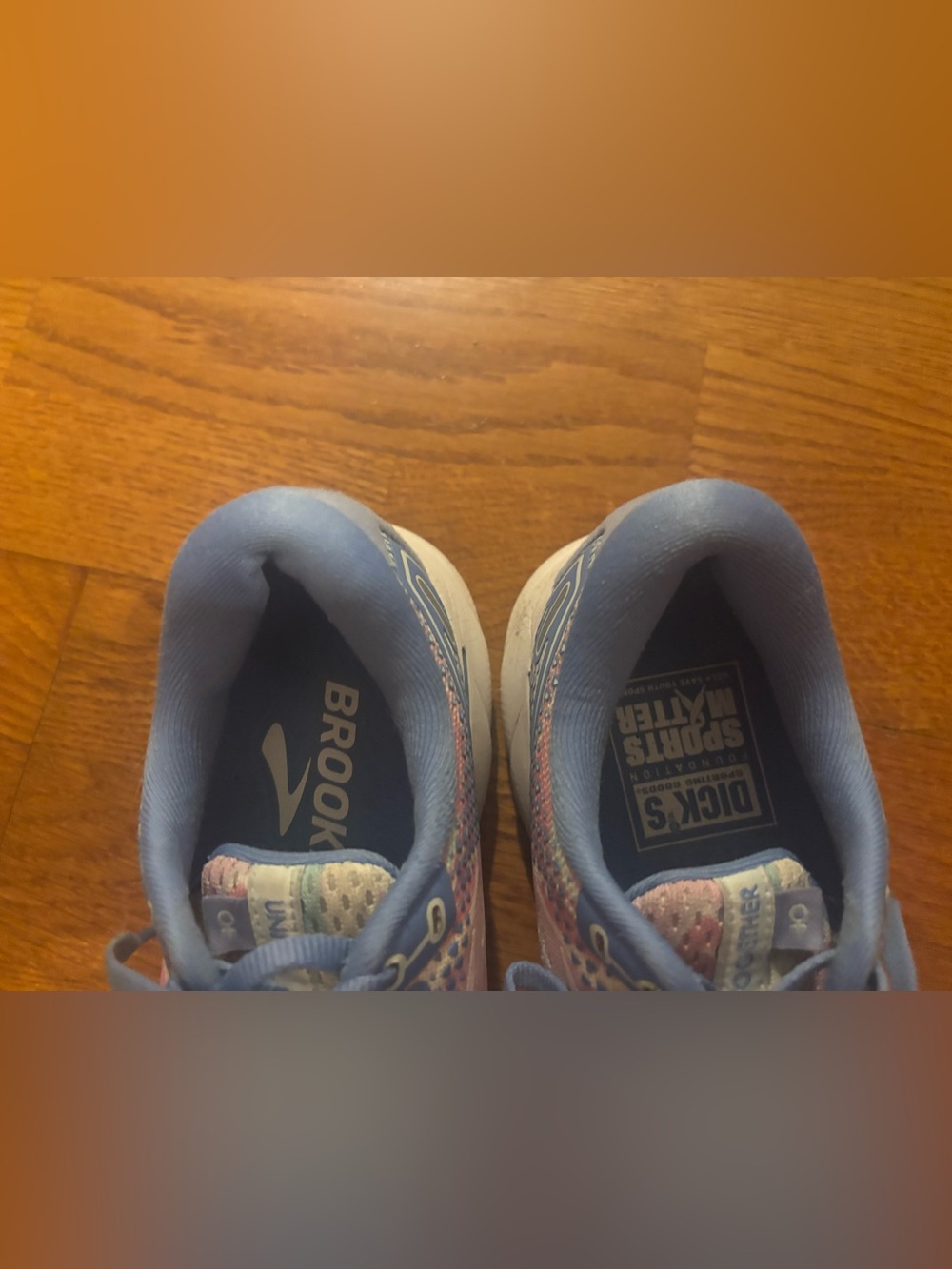 Brooks Women’s Ghost Empower Dicks Athletic Shoes in Blue multicolor - Picture 4 of 10